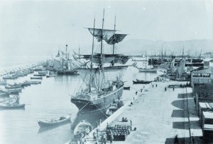 One of the first ships to take Lebanese people to Brazil